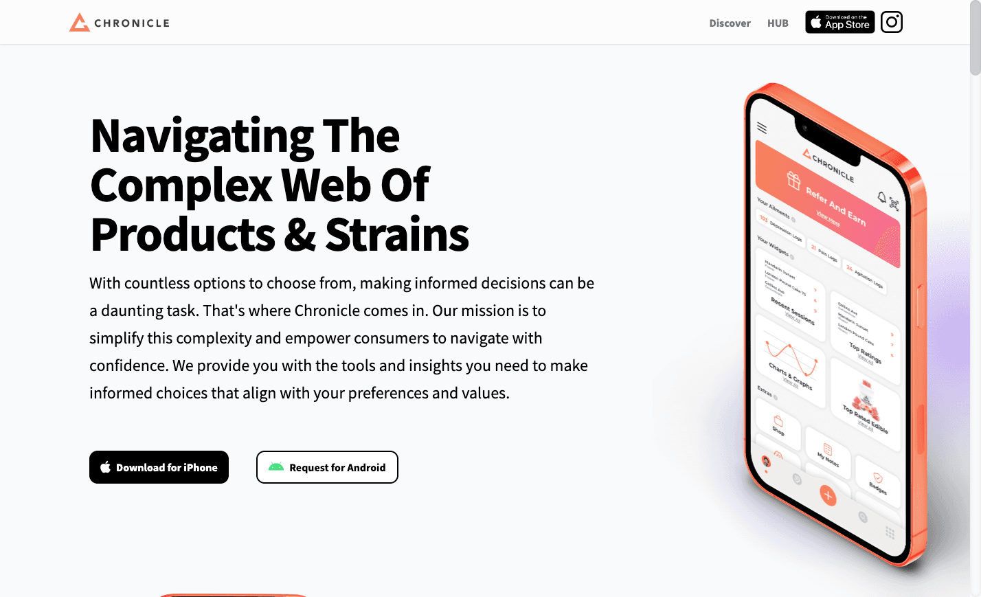 Chronicle project screenshot